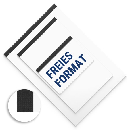 Leinenrückenbindung | freie Formateingabe Gebundene Unterlagen und Skripten