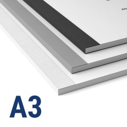 Leinenrückenbindung | DIN A3 | 29,7x42cm Gebundene Unterlagen und Skripten
