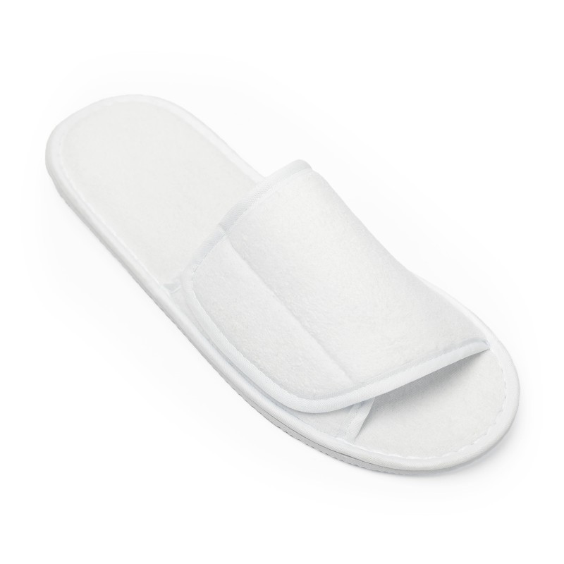 Frottier-Hotelslipper Schuhe bedrucken Frottier-Hotelslipper Schuhe bedrucken