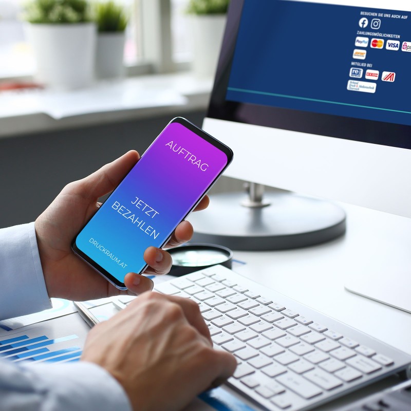 Auftrag (online) bezahlen Produkte