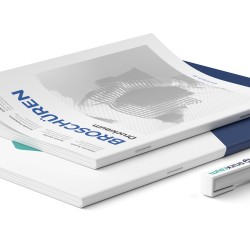 Geheftete Broschüren | DIN Lang | 9,9x21cm Broschüren, Zeitungen & Magazine