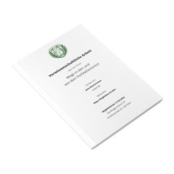 VWA | Leinenrückenbindung Vorwissenschaftliche Arbeiten