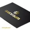 Visitenkarten mit Folienveredelung | 85x55mm Visitenkarten mit Folienveredelung