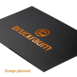 Visitenkarten mit Folienveredelung | 85x55mm Visitenkarten mit Folienveredelung
