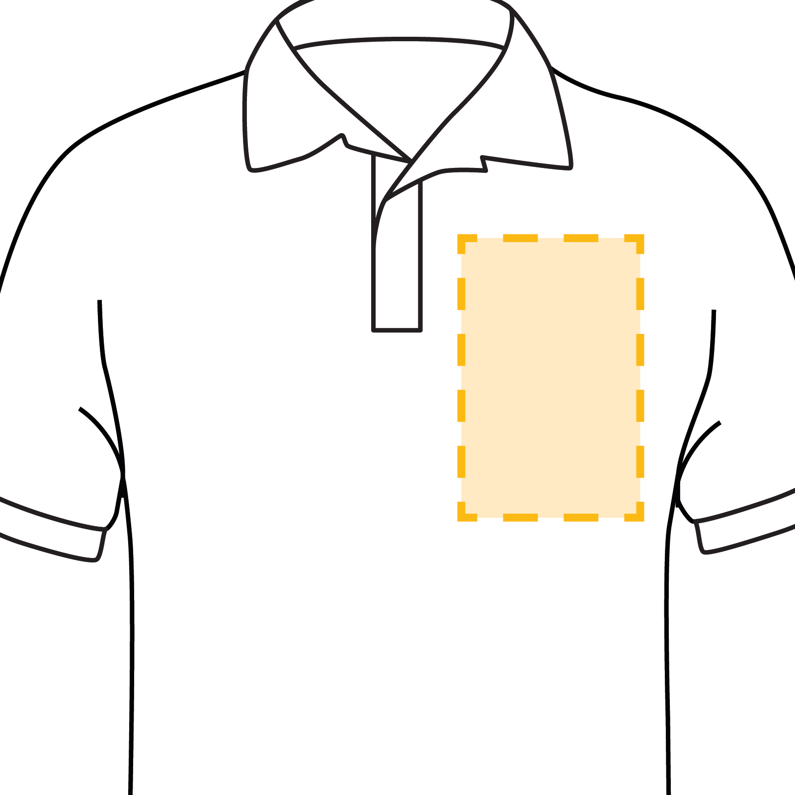 Polo - Brust Links