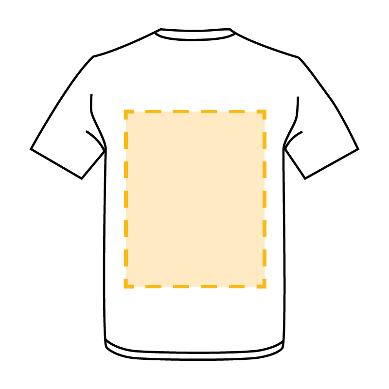 Shirt Kurzarm (nur Druck) - Rückseite groß