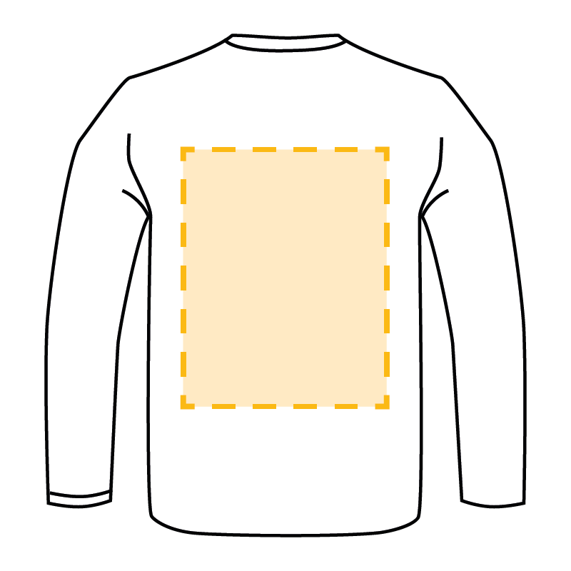Shirt Langarm (nur Druck) - Rückseite groß
