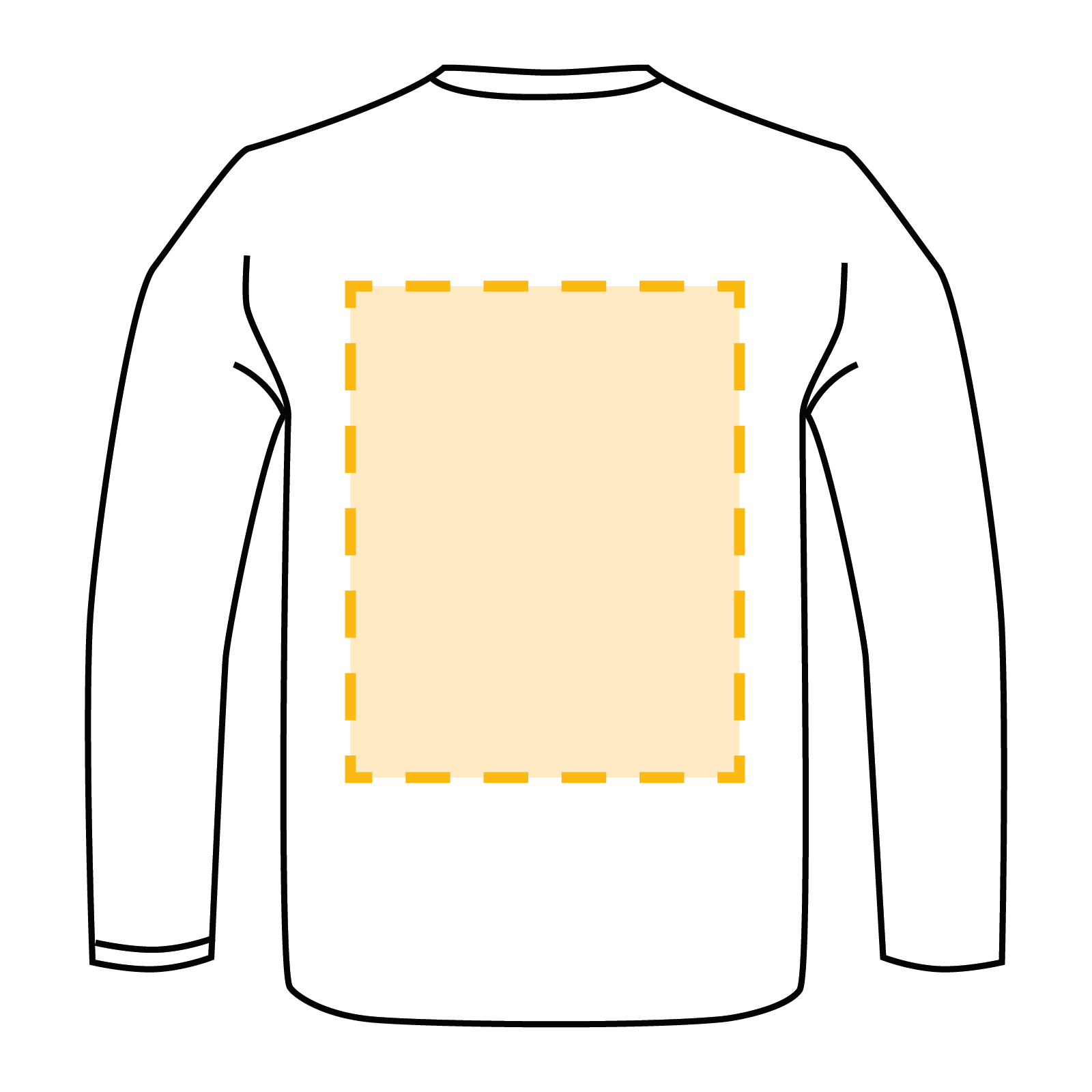 Sweatshirt Rückseite