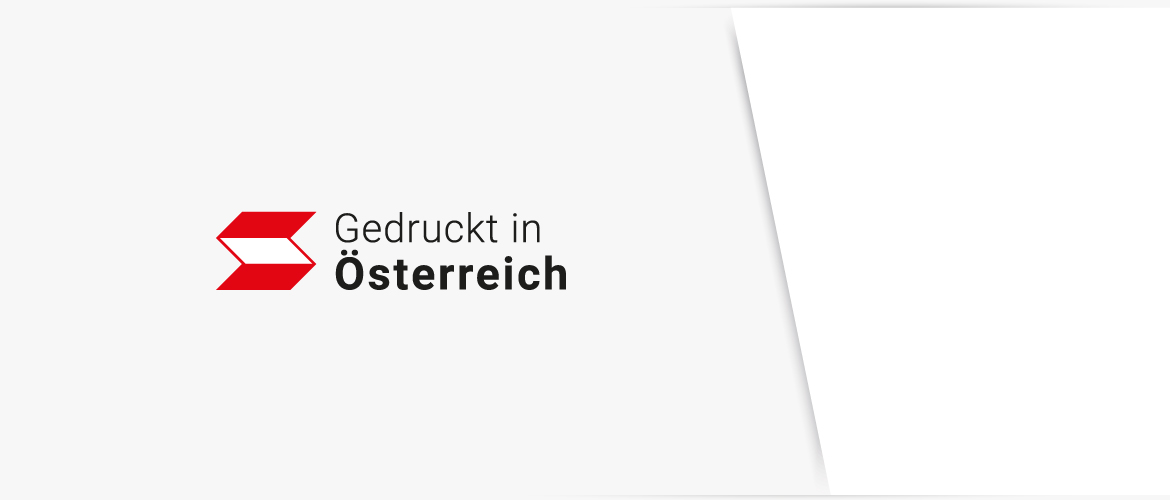 Gedruckt in Österreich Slide background